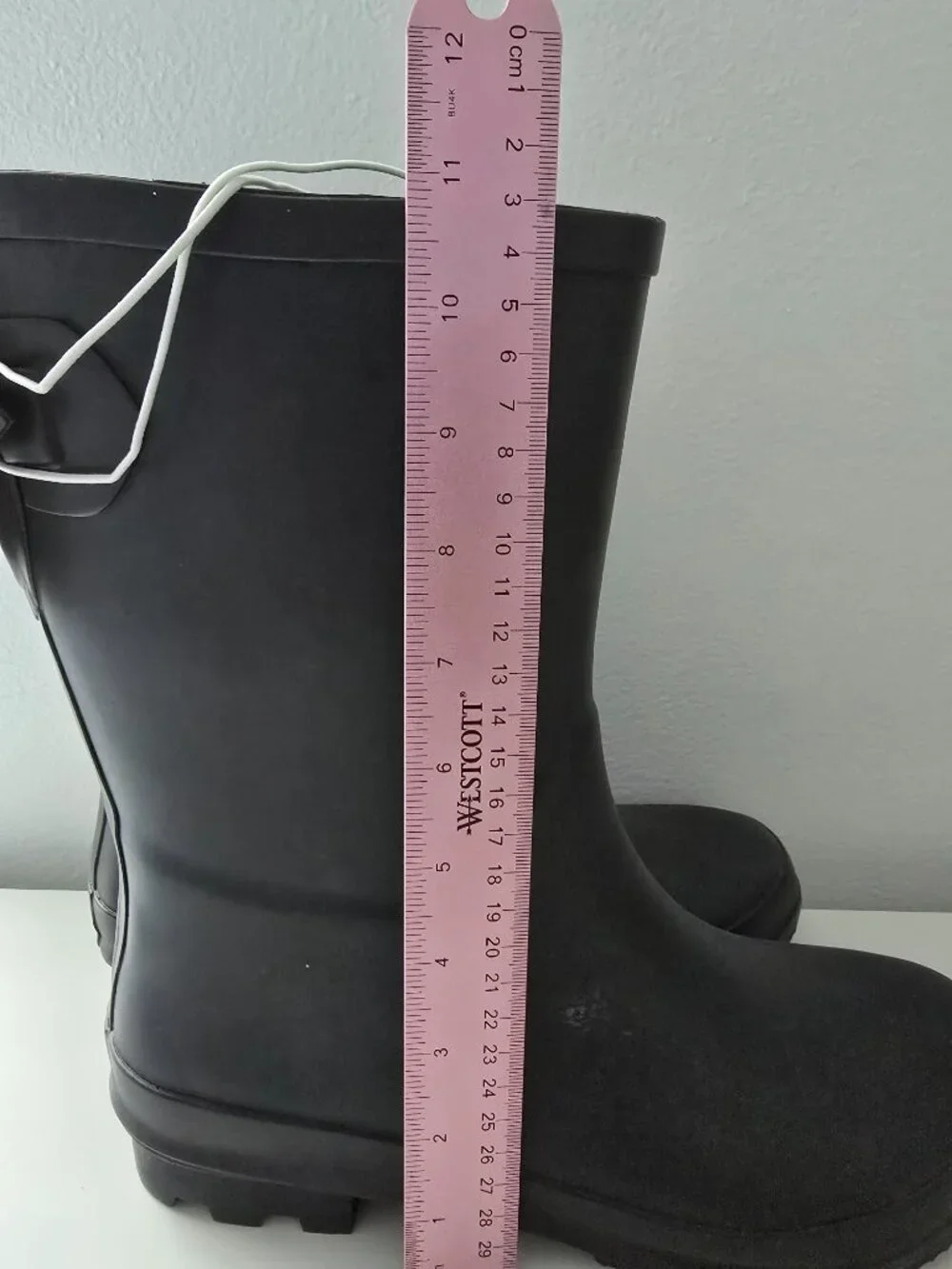 NWT Boots Black Garden Rain Boots Size 10 Target - Picture 3 of 13